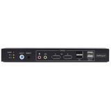 StarTech - P2ADD121D - KVM Switch - Zwart - 3840 x 2160 Pixel - 4K Ultra HD