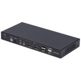 StarTech - P2ADD121D - KVM Switch - Zwart - 3840 x 2160 Pixel - 4K Ultra HD