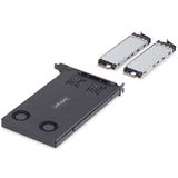 StarTech - Dual-Bay M.2 NVMe SSD naar PCIe x8 - Afneembaar Mobiel Rack - Hot-swap Drive Bay
