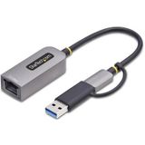 2,5GbE USB-C naar Gigabit Netwerkadapter - Zwart - USB 3.0