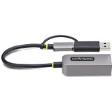 2,5GbE USB-C naar Gigabit Netwerkadapter - Zwart - USB 3.0