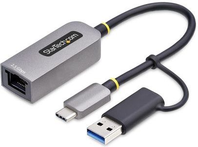 2,5GbE USB-C naar Gigabit Netwerkadapter - Zwart - USB 3.0