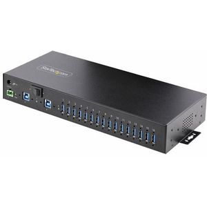 StarTech.com 16-poorts USB Hub - Industrieel - Metalen Behuizing - 5 Gbit/s - 160W Externe Voeding