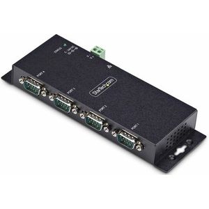 StarTech - I43-SERIAL-ETHERNET - Data Converter - Zwart - Materiaal - 4-poorts