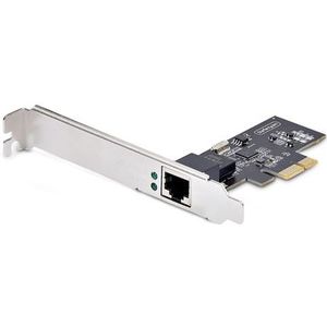 StarTech.com 2.5Gbps NBASE-T PCIe Netwerk Kaart, Intel&reg; I225-V, Single-Port Computer Netwerk Kaart, Ethernet MultiGigabit NIC, PCI Express Server LAN Kaart