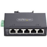 StarTech.com I51G-ETHERNET-SWITCH Netwerk-Switch - Zwart - Gigabit Ethernet - 5 Poorten