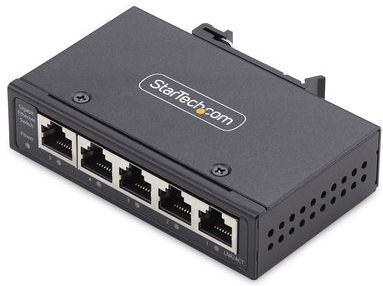 StarTech.com I51G-ETHERNET-SWITCH Netwerk-Switch - Zwart - Gigabit Ethernet - 5 Poorten