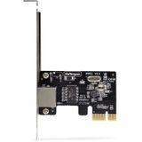 StarTech - NIC 1-poorts Netwerkkaart - Zwart - PCI-E x1