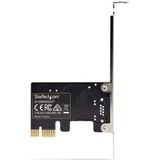 StarTech - NIC 1-poorts Netwerkkaart - Zwart - PCI-E x1