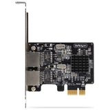 StarTech - NIC 2-poorts - Netwerkkaart - Zwart - PCI-E x1