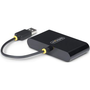 USB-hub - 4-poorts - Compact - USB 2.0 - Voor Laptop/PC