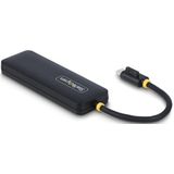 USB-Hub - 4 Poorts - USB 3.0 - Draagbaar - USB Type-C