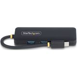 USB-Hub - 4 Poorts - USB 3.0 - Draagbaar - USB Type-C