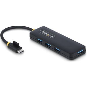 USB-Hub - 4 Poorts - USB 3.0 - Draagbaar - USB Type-C