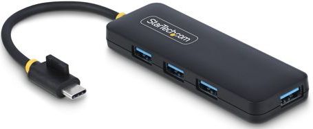 USB-Hub - 4 Poorts - USB 3.0 - Draagbaar - USB Type-C