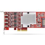 StarTech.com - 4-Port USB-C PCIe Kaart - USB 3.2 - 10Gbps - PCI Express Uitbreidingskaart