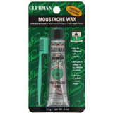 Clubman Pinaud Snorwax Lichtbruin - Houdt de haren op z'n plek. - Perfect voor snorren, baarden, bakkebaarden en wenkbrauwen