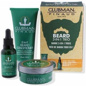 Clubman Pinaud Beard 3-in-1 Trio