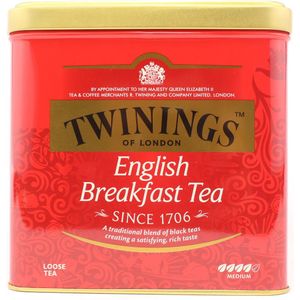 Twinings English breakfast blik  500 gram