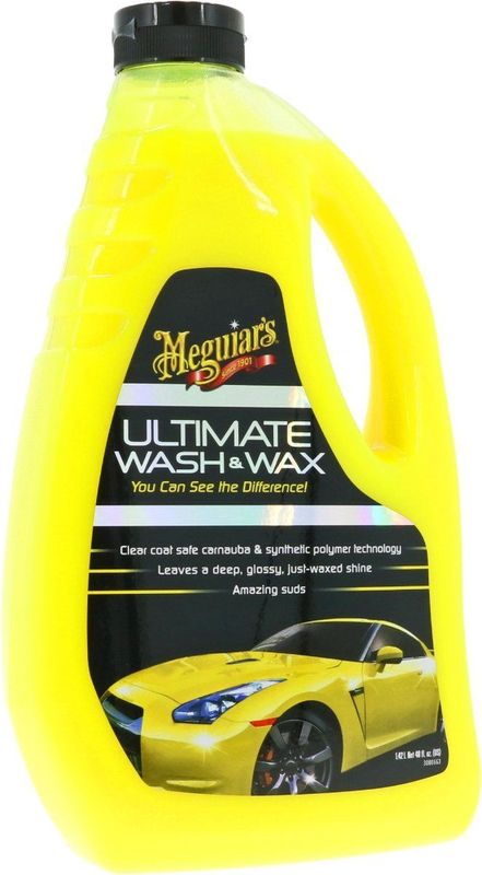 Meguiars - Ultimate Wash & Wax - Shampoo en Wax in 1 - Hybride Formule