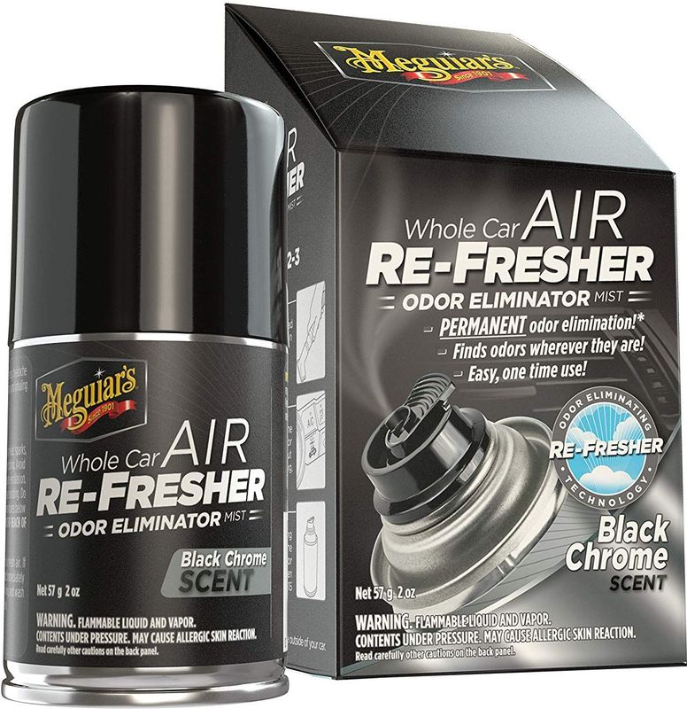 Meguiars - Air-Refresher - Verwijder Vieze Geuren - Black Chrome - 100 ml