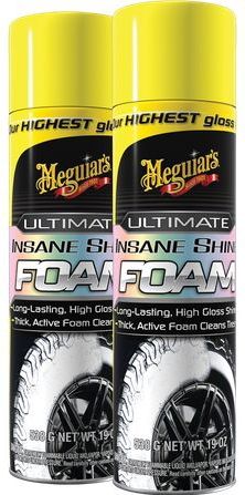 Meguiars - Ultimate Insane Shine Foam - Bandenzwart Spray