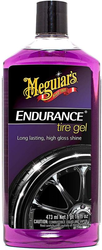 Meguiar's - Endurance High Gloss Tyre Gel - Zwart - Vloeibaar - 473 ml