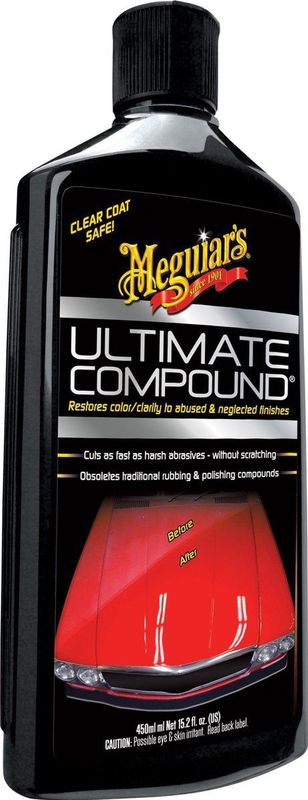 Meguiar's - Ultimate Compound - Autoreiniger - 450ml - Veilig voor Blanke Lak