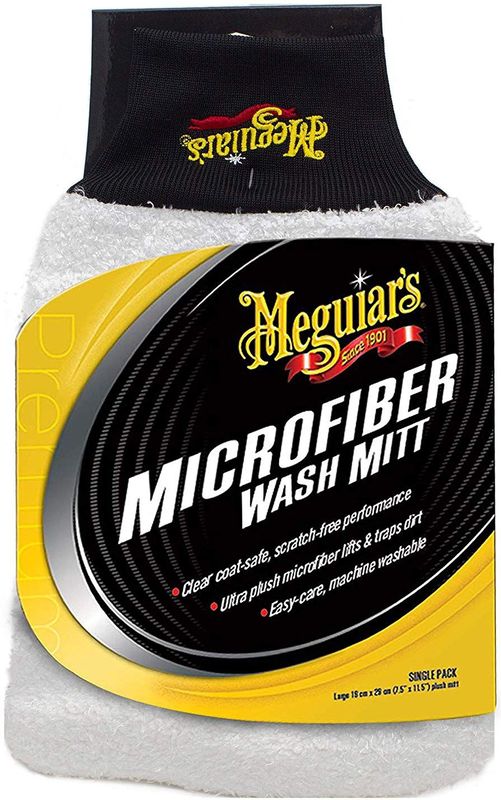 Meguiar's Microfibre Wash Mitt - Washandschoen - Microvezel - 1 Stuk