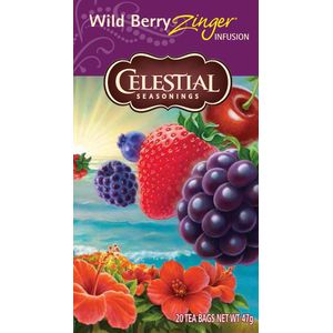 Celestial Season - Wild Berry Zinger - Kruidenthee - 20 Zakjes