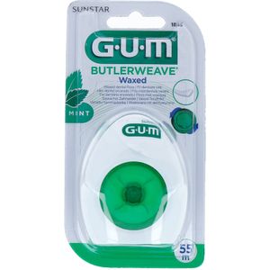Gum Butterweave Waxed Mint - 55 m - Flosdraad