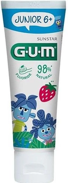 G.u.m. Tandpasta Junior - Tandapasta - 50 ml - 7+
