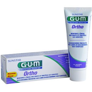 1+1 gratis: GUM Tandpasta Ortho 75 ml