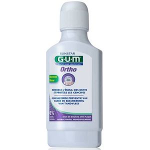 G.U.M Ortho Mondwater  voor Gebruikers van Vaste Beugel 300 ml