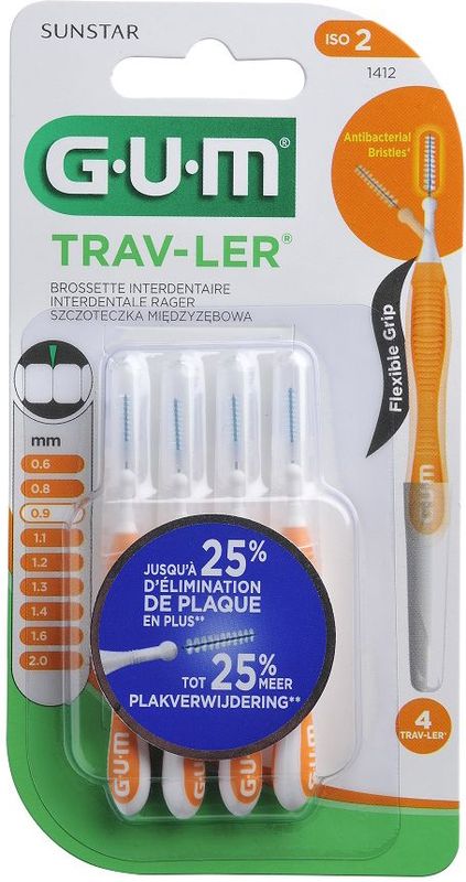 Gum Trav-ler Ultra Fine - 4 st - Rager