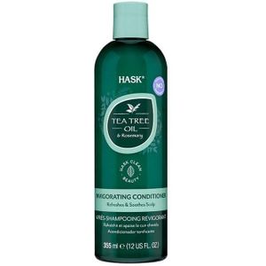 Hask Conditioner Tea Tree Oil & Rosemary Invigorating Conditioner - Tea tree olie & rozemarijn - Hydratatieboost - Kalmeert de hoofdhuid