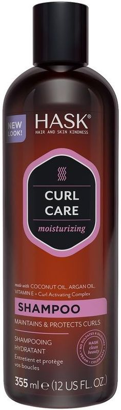 Hask Shampoo Curl Care Moisturizing Shampoo - Vitamine E - Anti-pluis - Voor de perfecte krul
