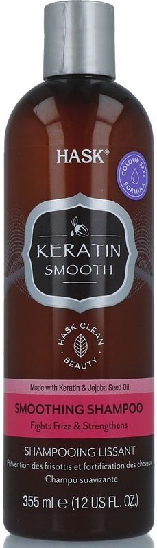 Hask Keratin Protein Smoothing Shampoo - vrouwen - Voor - 355 ml - vrouwen - Voor