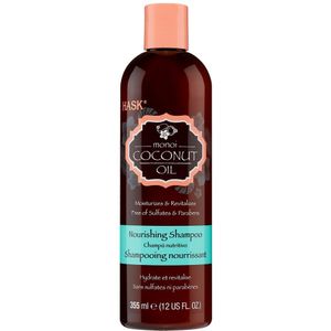 Hask Shampoo Monoi Coconut Oil Nourishing Shampoo - Geen parabenen - Beschermd en hersteld