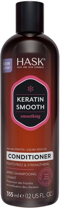 Hask - Keratin Smoothing Conditioner - Kleurveilig - Sulfaatvrij - 300ml