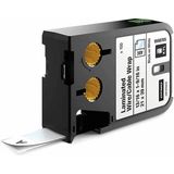 DYMO - XTL - Gelamineerde Draad-/Kabelwikkel - Zwart op Wit - 21 mm x 39 mm