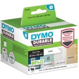 DYMO® LW labels (25 mm x 25 mm) met polypropyleen, 1700 labels
