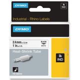 Dymo - Rhino Krimpkous - Wit - Polyolefine - Slanglengte: 1 m