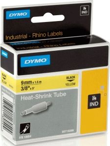 DYMO - Rhino - Krimpkousen - 9mm - Heat Shrink Polyolefin - 1,5 Meter