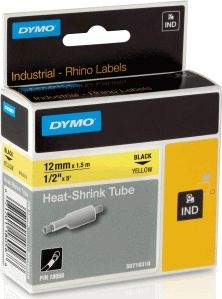 Dymo Tape 18056 (S0718310) Zwart op geel (12 mm)
