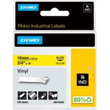 Dymo Tape 18433 (S0718470) Zwart op geel (19 mm)