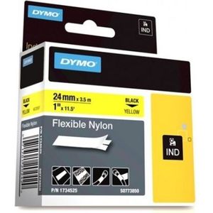 Dymo - RHINOPRO 6000 - Etiketteringstape - Zwart - Nylon - 2,4 cm - 1 stuk