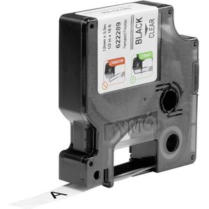 Dymo Schriftbandkassette Rhino Band ID1 Polyester laminiert 5,5mx12mm