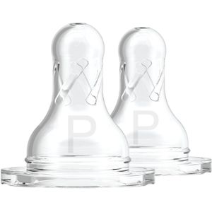 Dr. Brown's - Prematuurspeen - Standaard - 2 Stuks - Siliconen