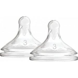 Dr Browns Wide neck dummy Level 3 to Bottle Options+ 6m+ 2 pieces (WN3201)